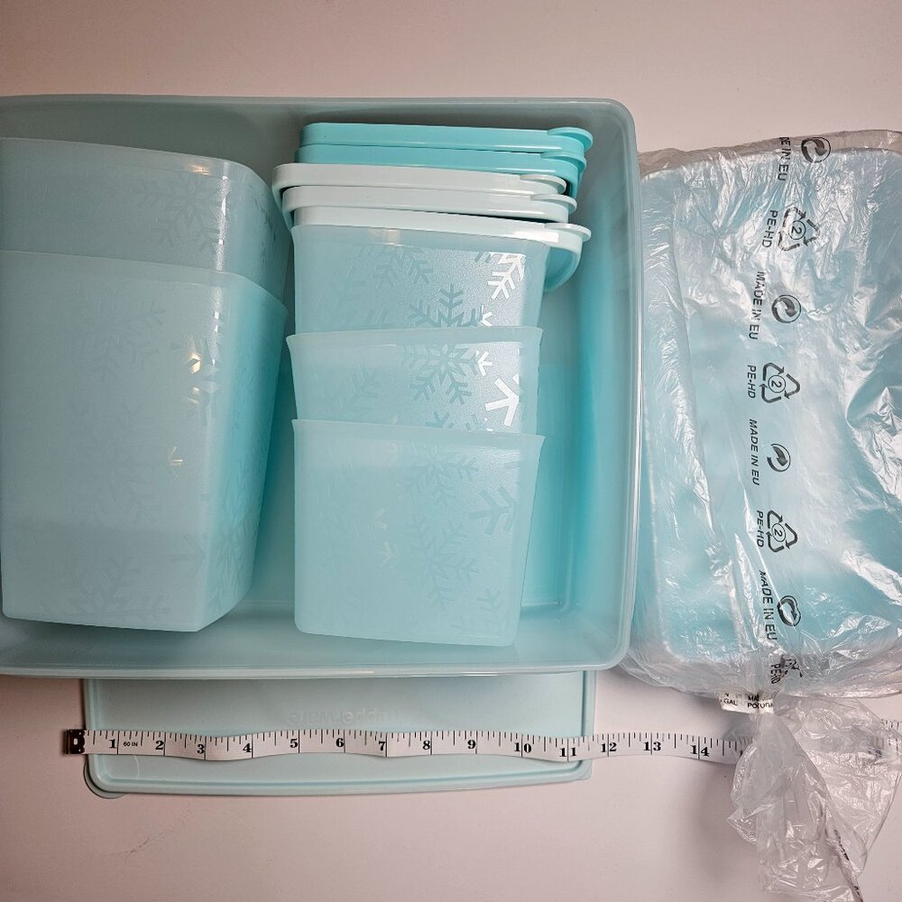 Tupperware Freezer It Containers - Large Lot Vintage Inspired